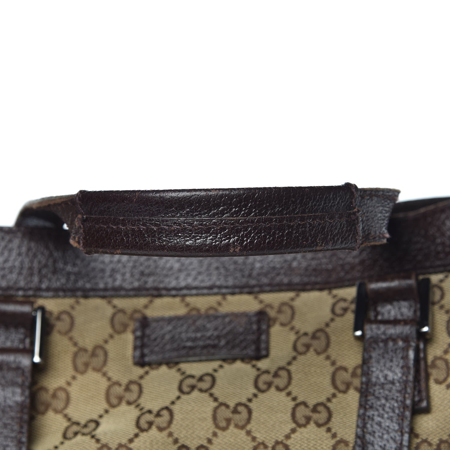 Gucci Soft GG Supreme Monogram Tote Dark Brown 12 of 14