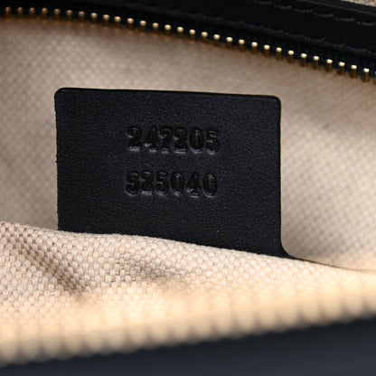 Gucci Monogram Selleria Calfskin Vintage Web Medium Boston Beige Blue 8 of 9