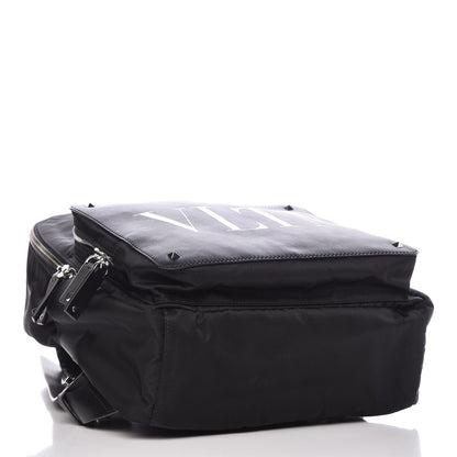 Valentino Garavani Nylon VLTN Rockstud Backpack Black 4 of 6