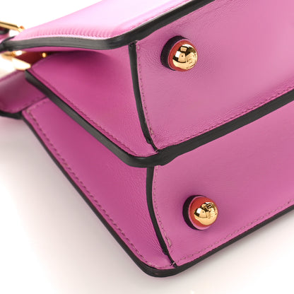 Fendi Shiny Nappa Petite Peekaboo I SEE U Satchel Rosa 7 of 8