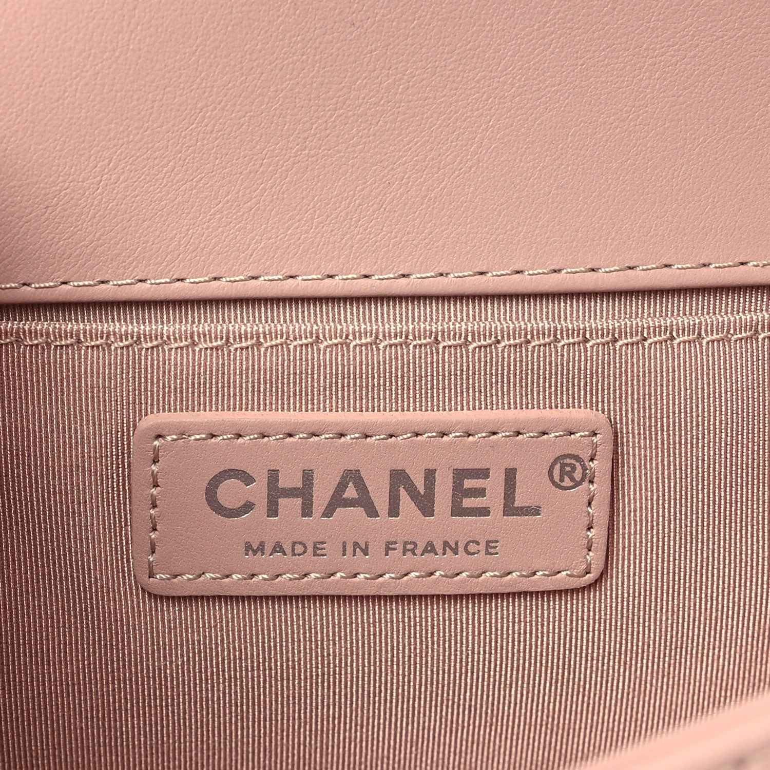 Chanel Calfskin Chevron Tweed Medium Boy Flap Pink 6 of 10