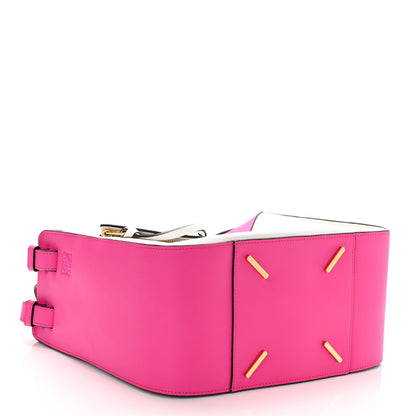 Loewe Calfskin Small Hammock Shoulder Bag Shocking Pink White 4 of 10