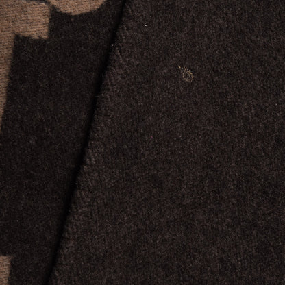 Gucci Wool Cashmere GG Monogram Blanket Dark Brown 8 of 11