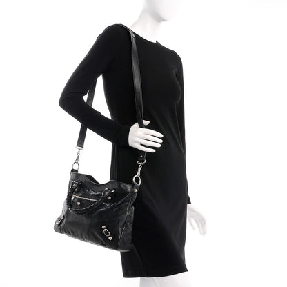 Balenciaga Agneau Giant 12 Silver Hardware Town Black 2 of 8