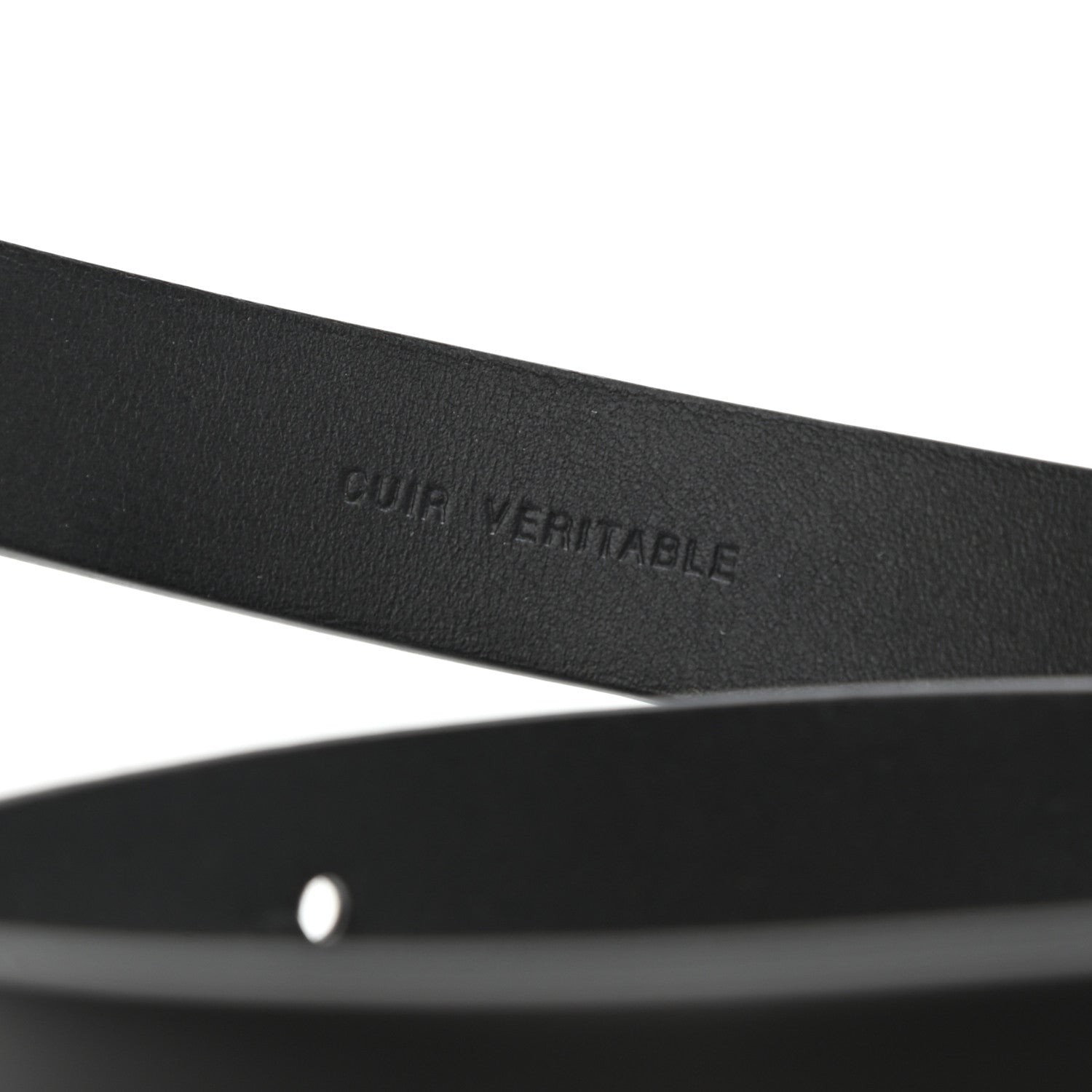 Chanel Calfskin Crystal CC Belt 80 32 Black 5 of 6