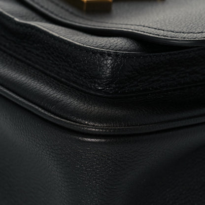 Louis Vuitton Grained Calfskin Lockme Chain Bag PM Black 8 of 11