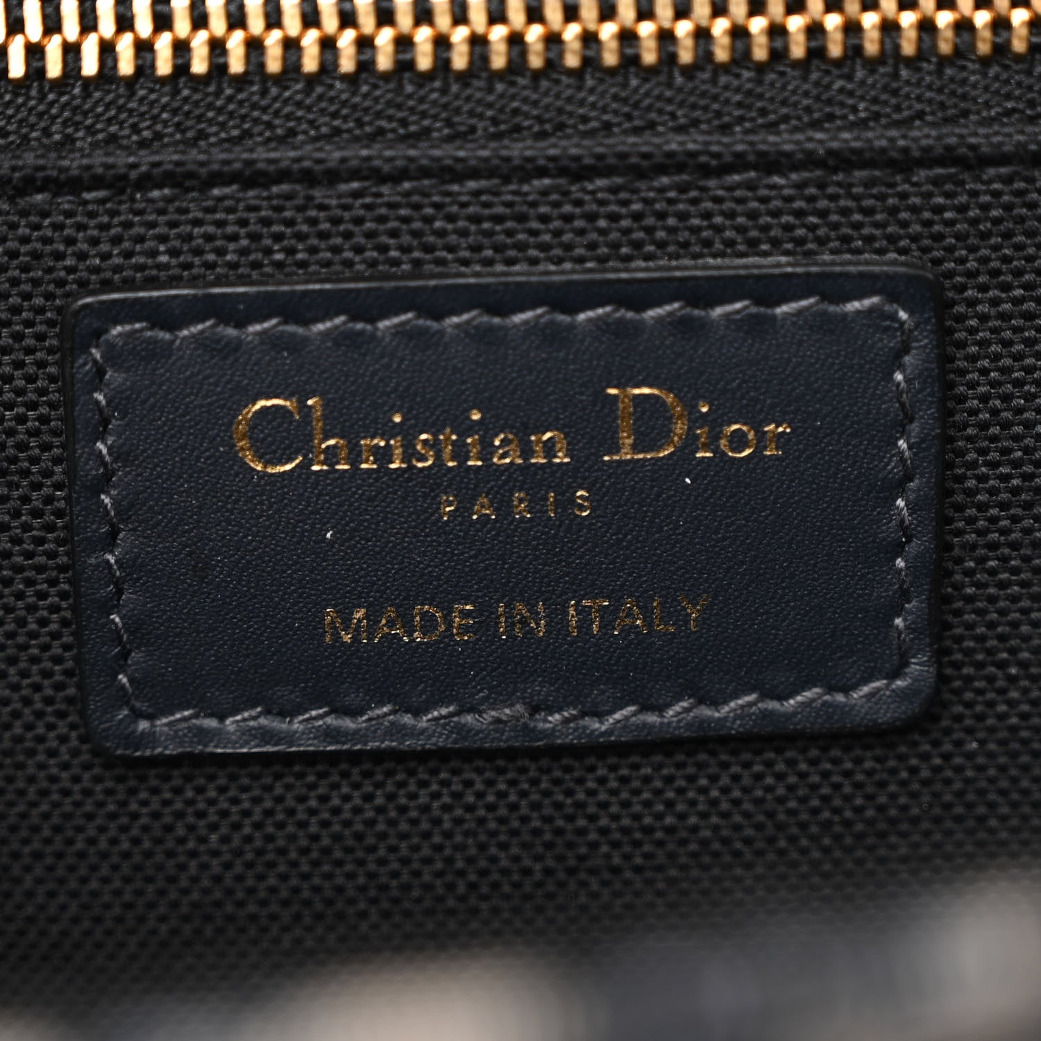Christian Dior Oblique 30 Montaigne Chain Flap Bag Blue 6 of 15
