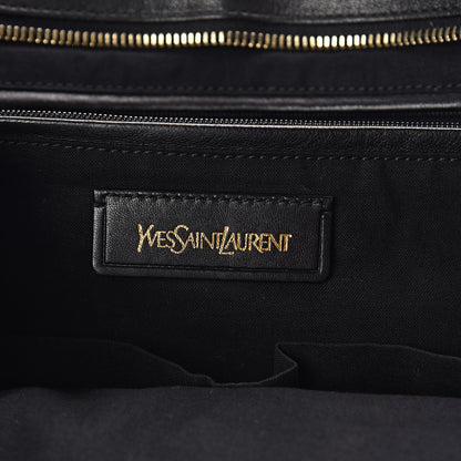 Saint Laurent Sheepskin Large Cabas ChYc Black 6 of 10