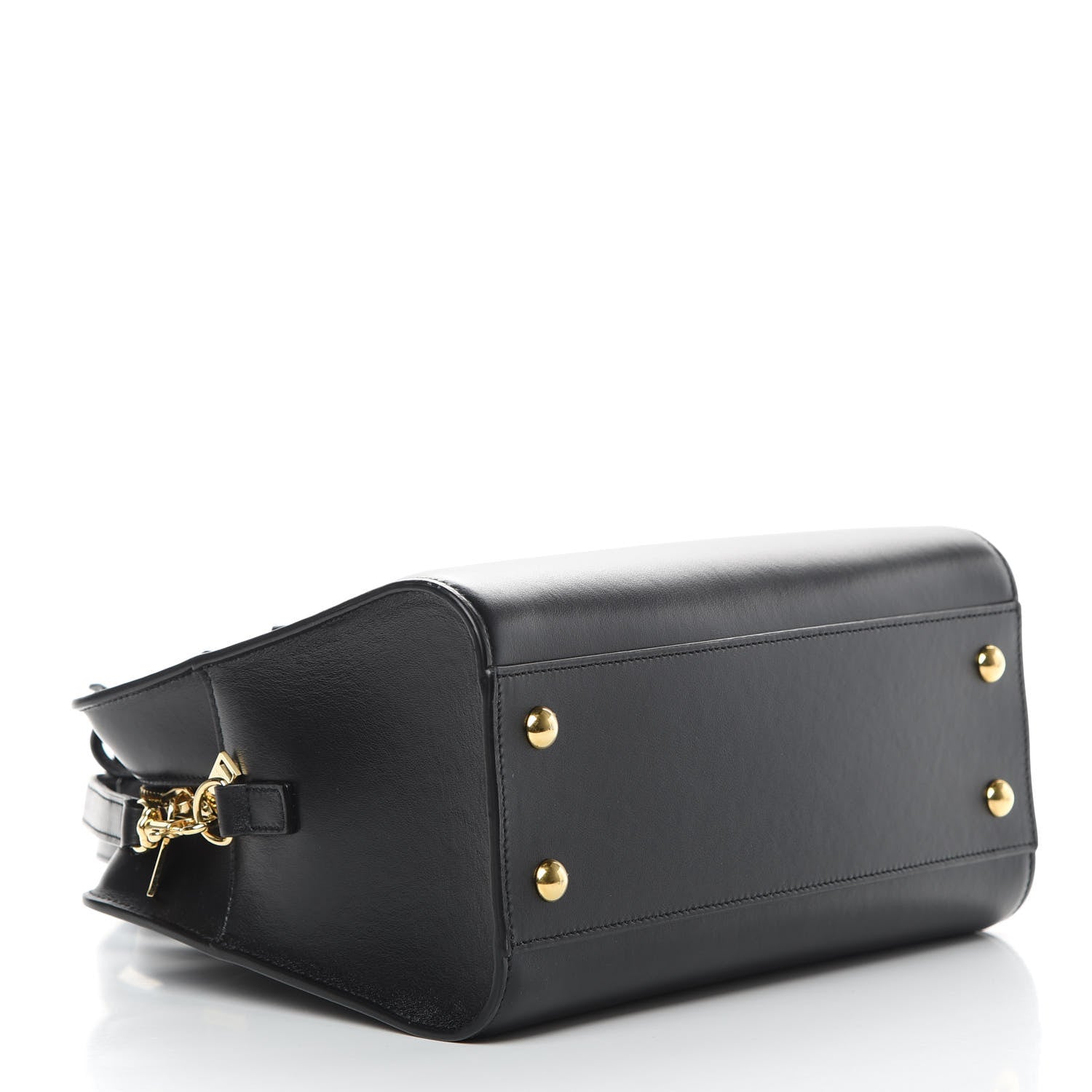 Saint Laurent Calfskin Monogram Baby Cabas Black 4 of 11