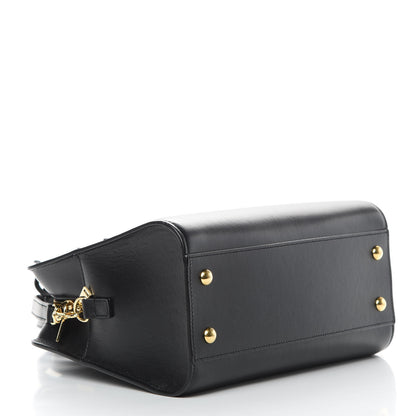 Saint Laurent Calfskin Monogram Baby Cabas Black 4 of 11