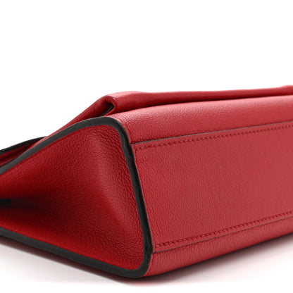 Louis Vuitton Soft Calfskin My Lockme Chain Bag BB Poppy 9 of 10