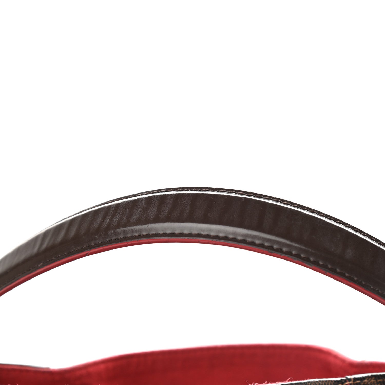 Louis Vuitton Damier Ebene Caissa Hobo Cherry 24 of 25
