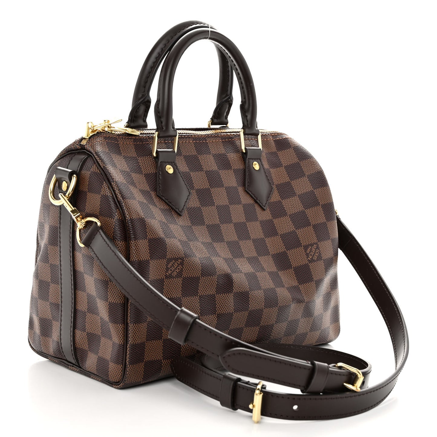Damier Ebene Speedy Bandouliere 25