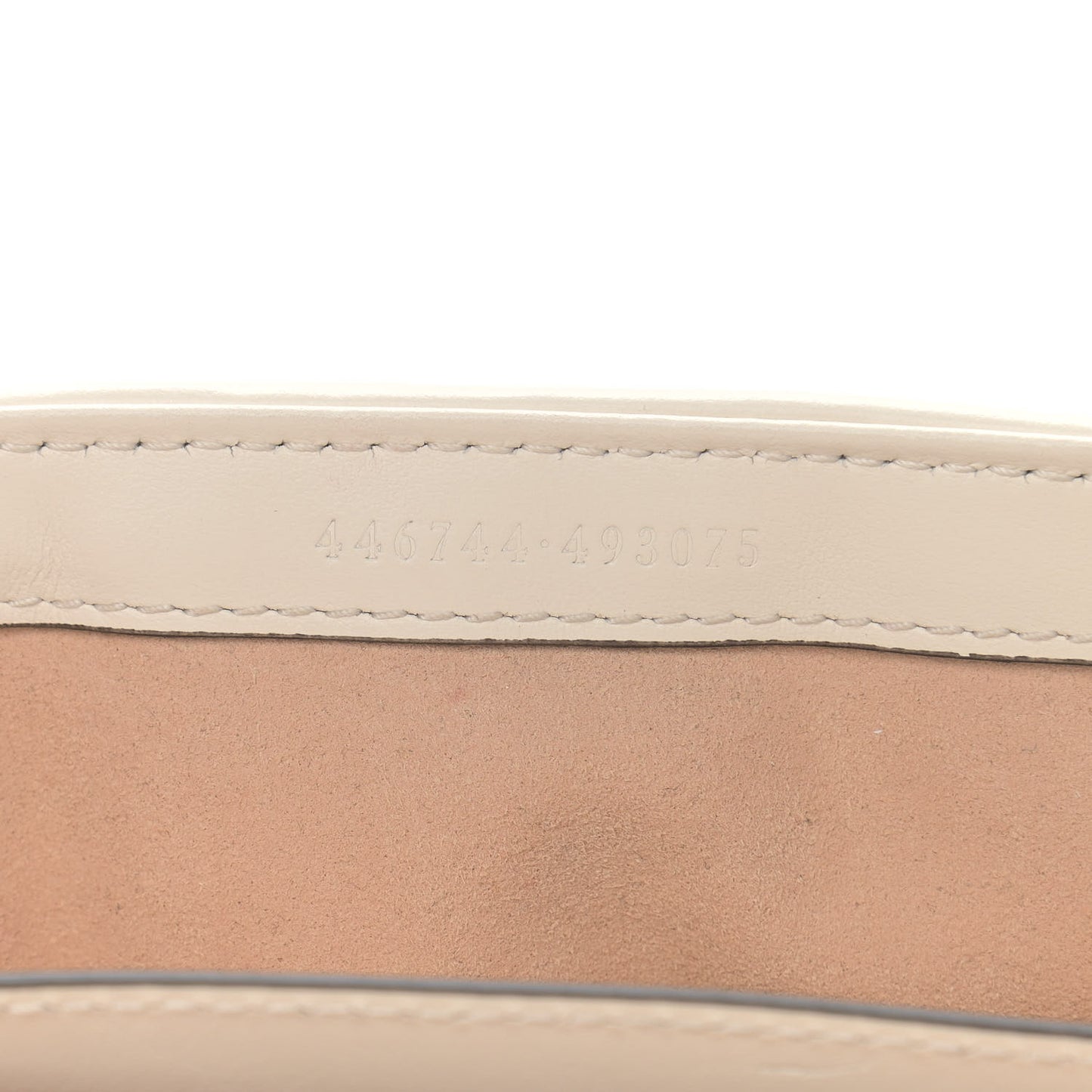Calfskin Matelasse Aria Mini GG Marmont Shoulder Bag Mystic White