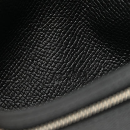 Hermes Epsom Bearn Gusset Wallet Black 7 of 8
