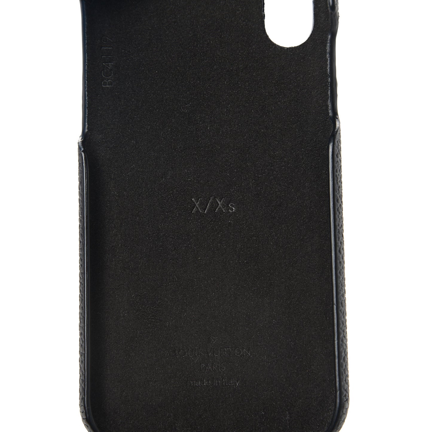 Monogram iPhone X/XS Bumper Black