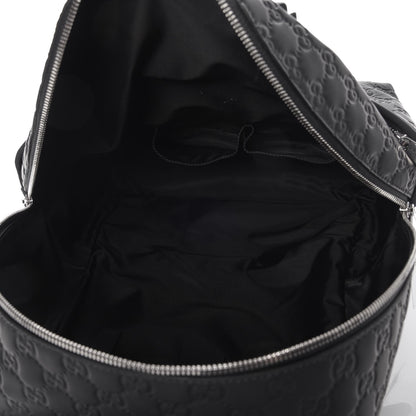 Gucci Neoprene Guccissima Classic Backpack Black 5 of 7