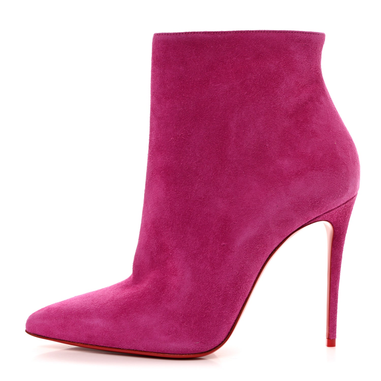 Christian Louboutin Veau Velour So Kate Booty 100 Ankle Boots 37.5 Kiki 1 of 8