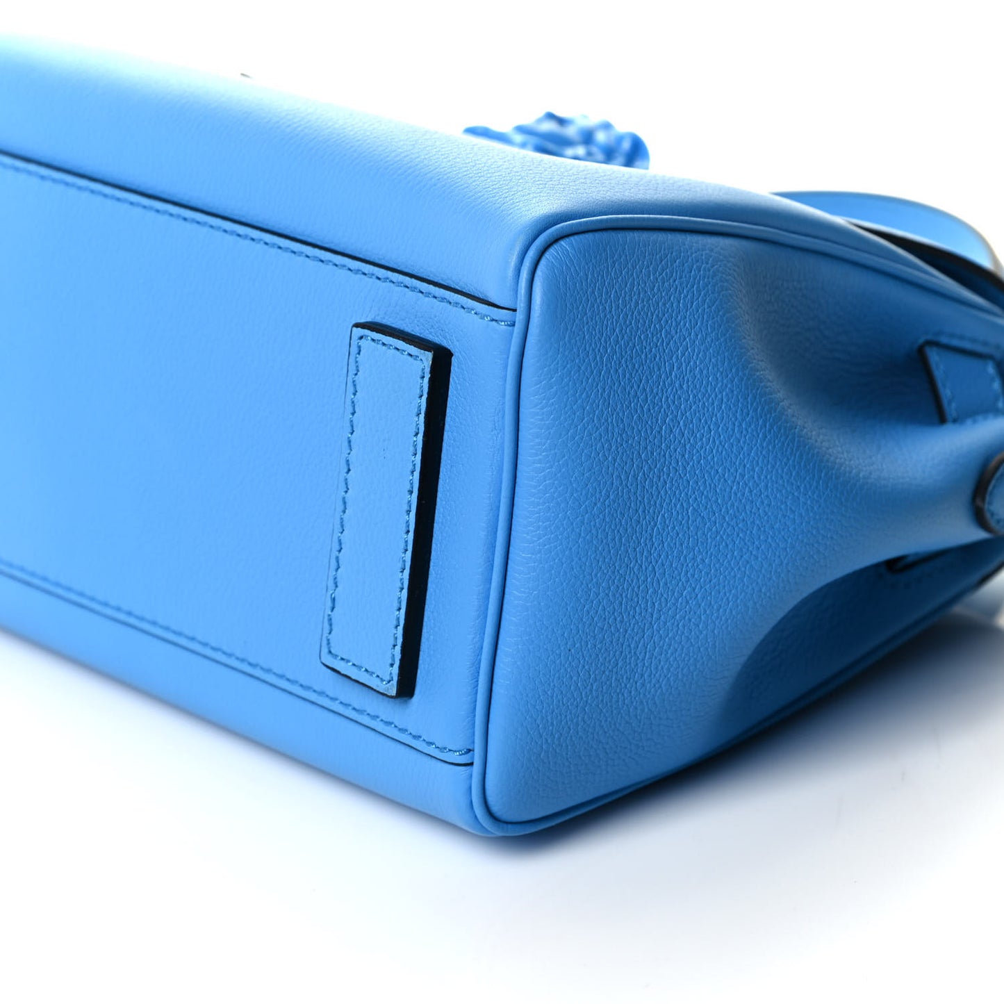 Calfskin Medium La Medusa Bag DV Blue