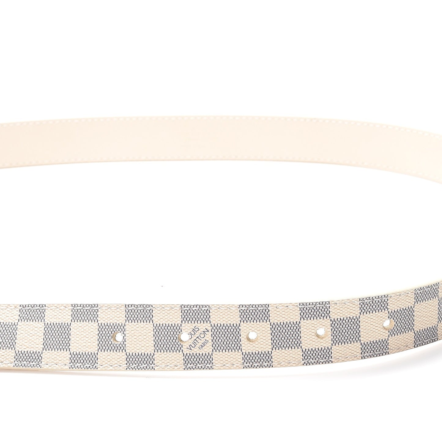 Damier Azur LV Initiales Belt 80 32