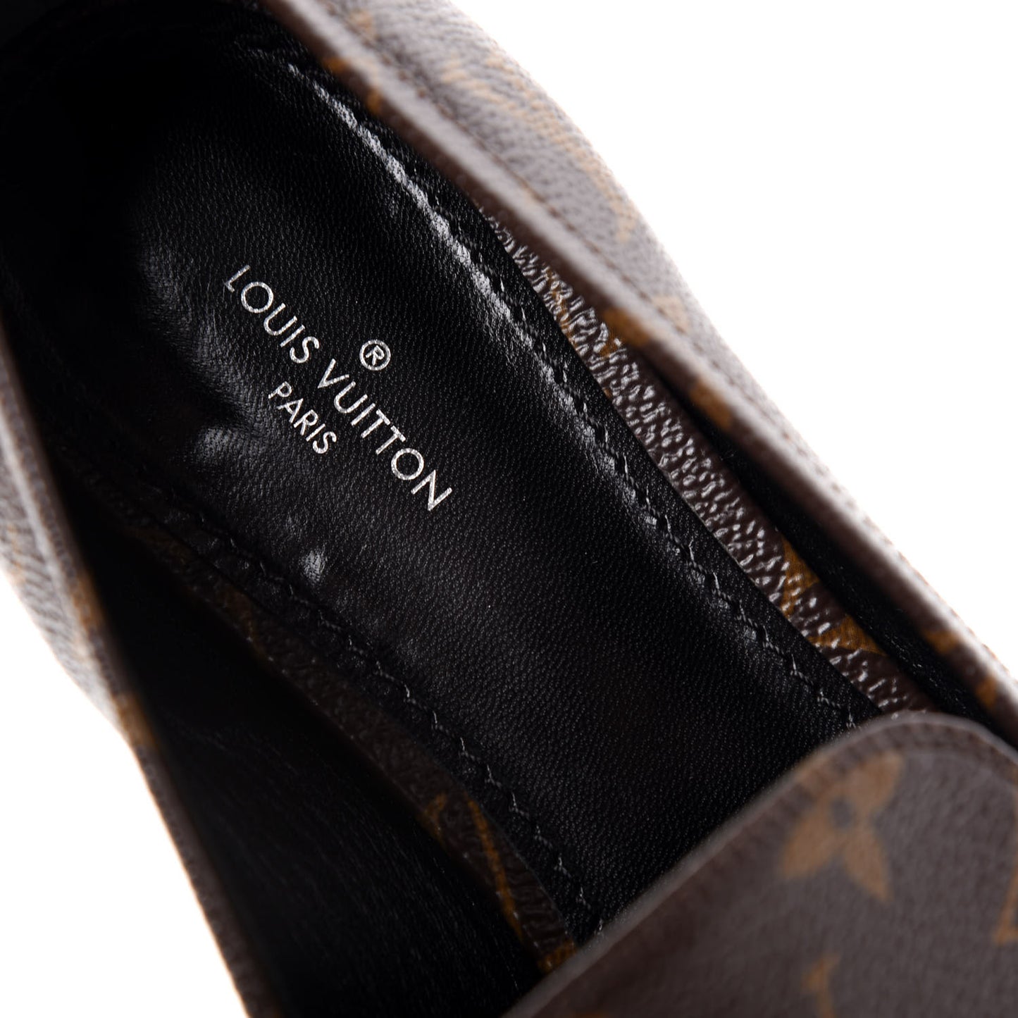Monogram Upper Case Flat Loafer 40