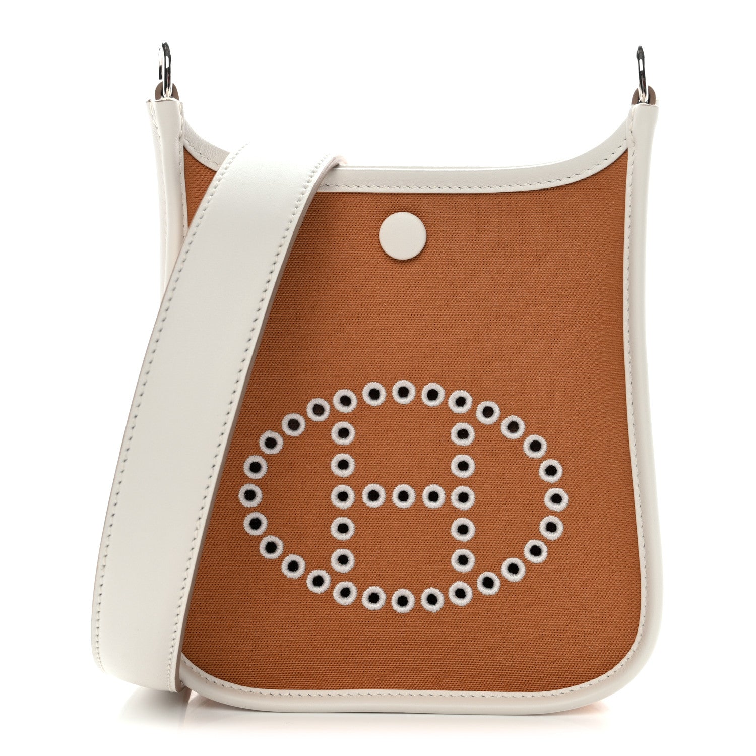 Hermes Toile Officier Swift Neo Evelyne TPM Dune Etoupe 1 of 11