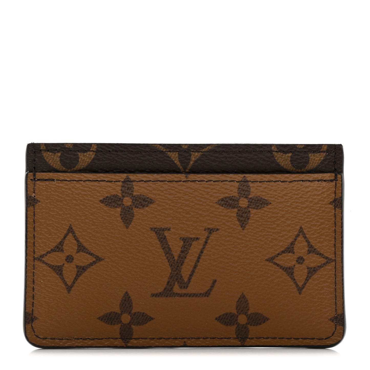 Reverse Monogram Card Holder
