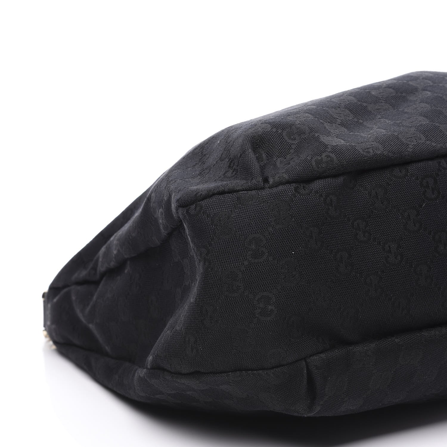 Gucci Monogram Large New Ladies Web Hobo Black 7 of 12