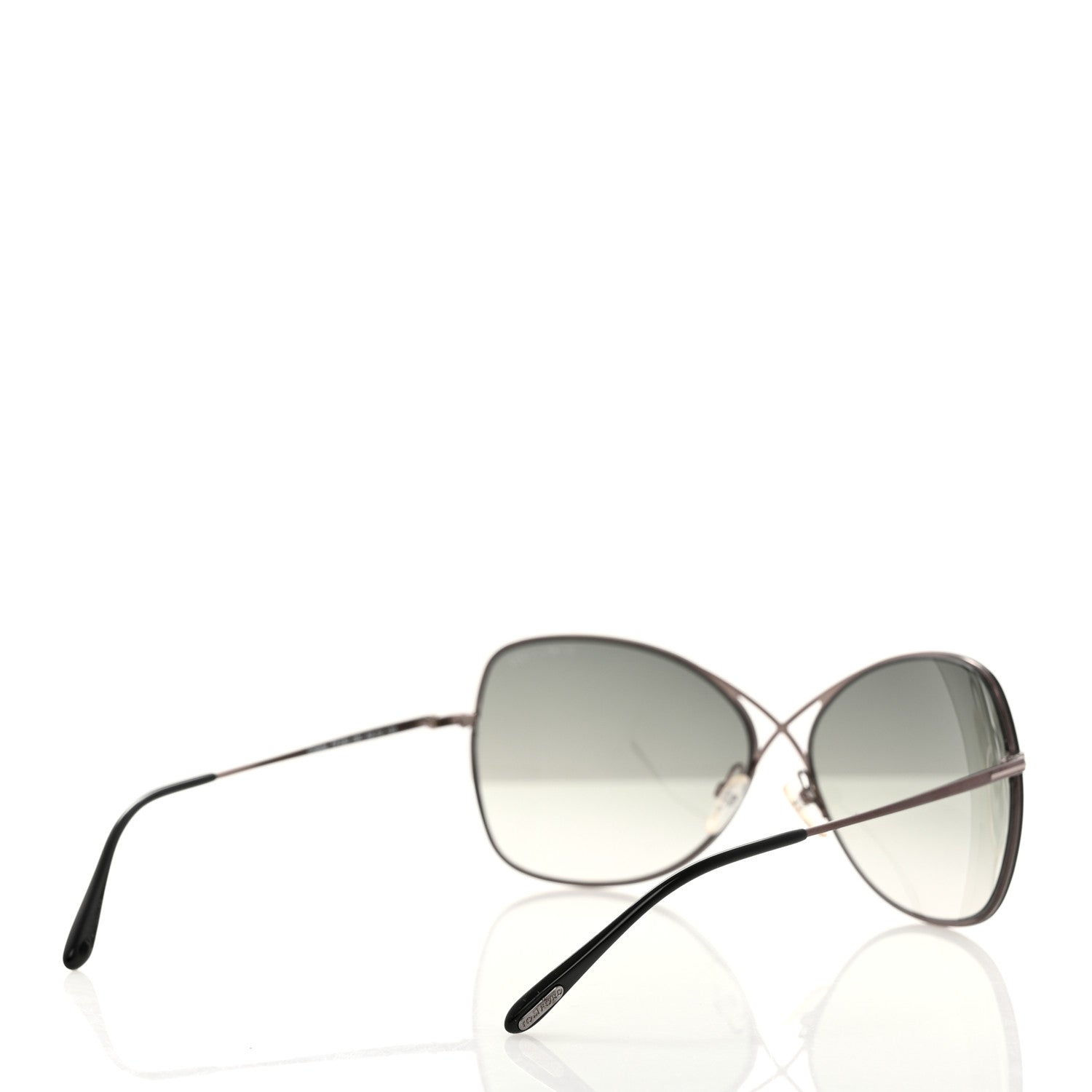 Tom Ford Colette Butterfly Sunglasses TF250 Gunmetal 4 of 8