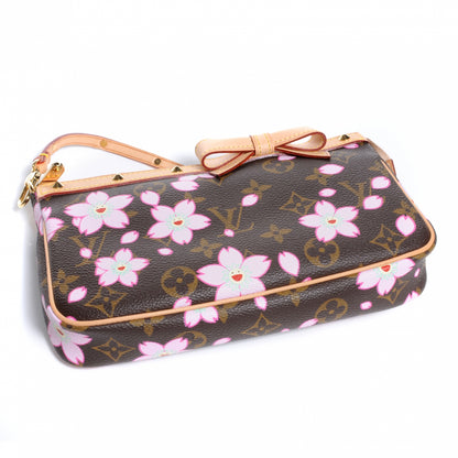 Louis Vuitton Monogram Cherry Blossom Pochette Accessories Brown 4 of 7