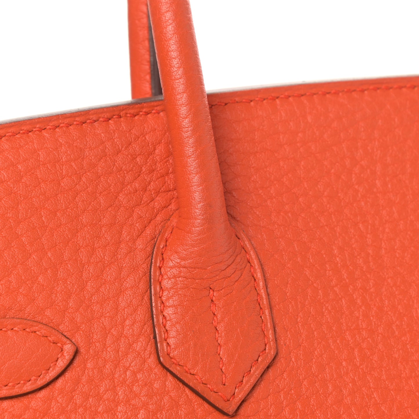 Taurillon Clemence Birkin 30 Capucine