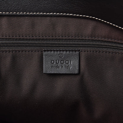 Gucci Monogram D Gold Tote Dark Brown 6 of 14