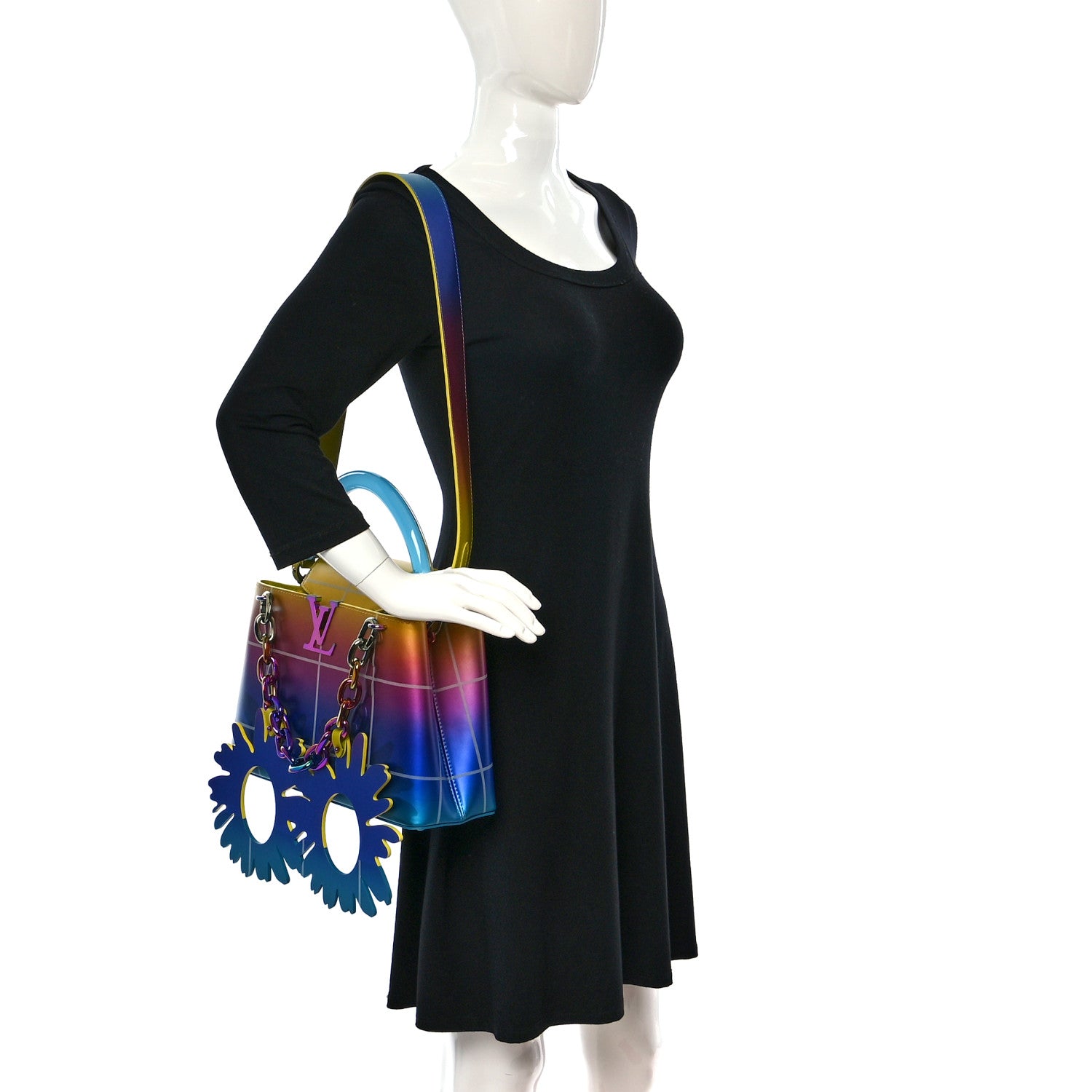 Louis Vuitton X AMELIE BERTRAND Artycapucines MM Multicolor 2 of 16