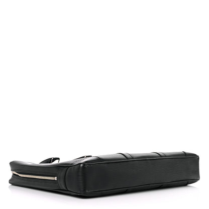 Louis Vuitton Epi Porte-Documents Voyage Briefcase Black 5 of 17