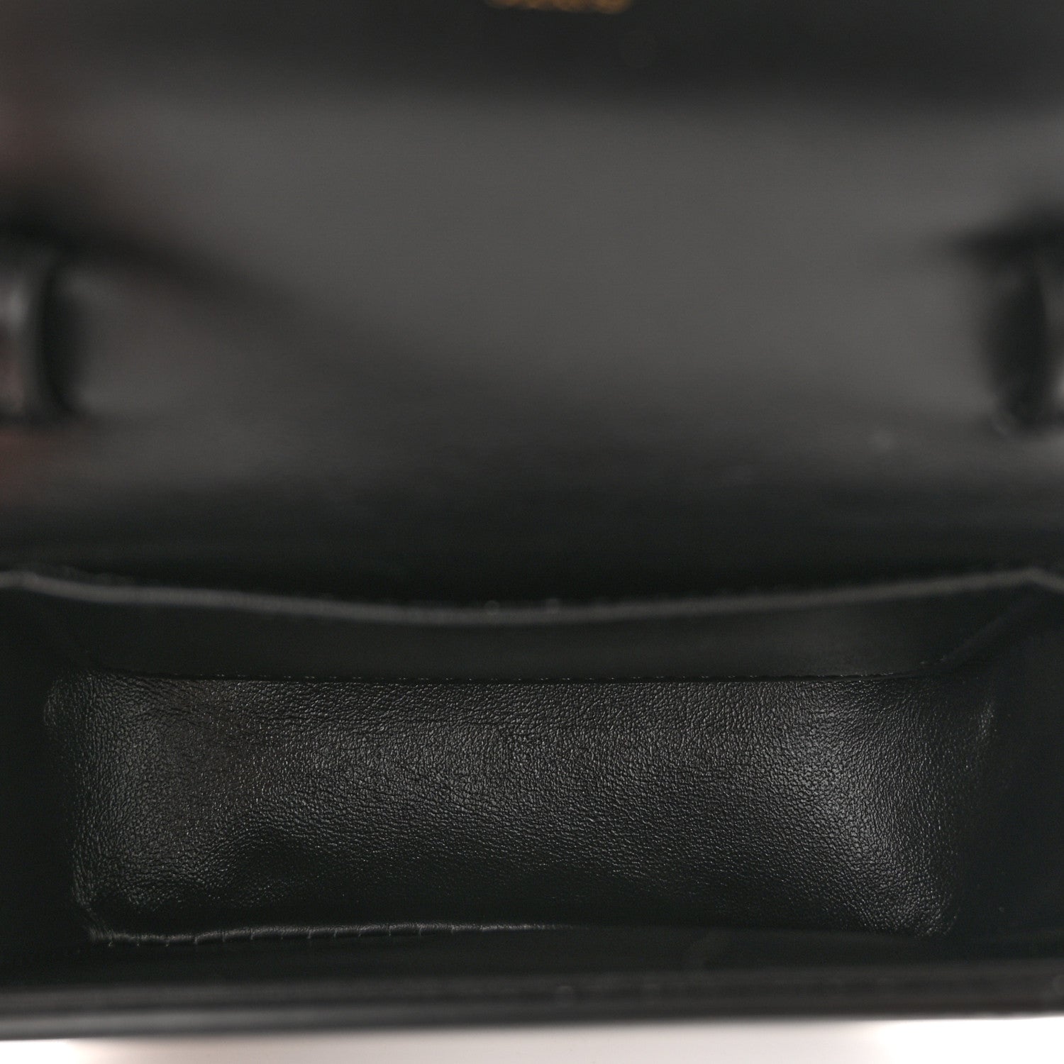 Celine Shiny Calfskin Mini Triomphe Black 4 of 11