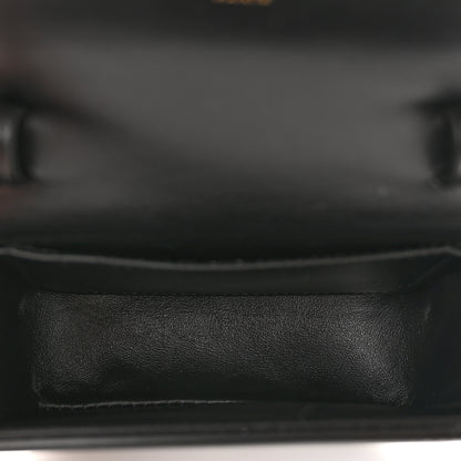 Celine Shiny Calfskin Mini Triomphe Black 4 of 11