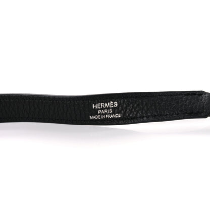 Hermes Togo Verso Kelly Retourne 35 Black Bleu Agate 12 of 14