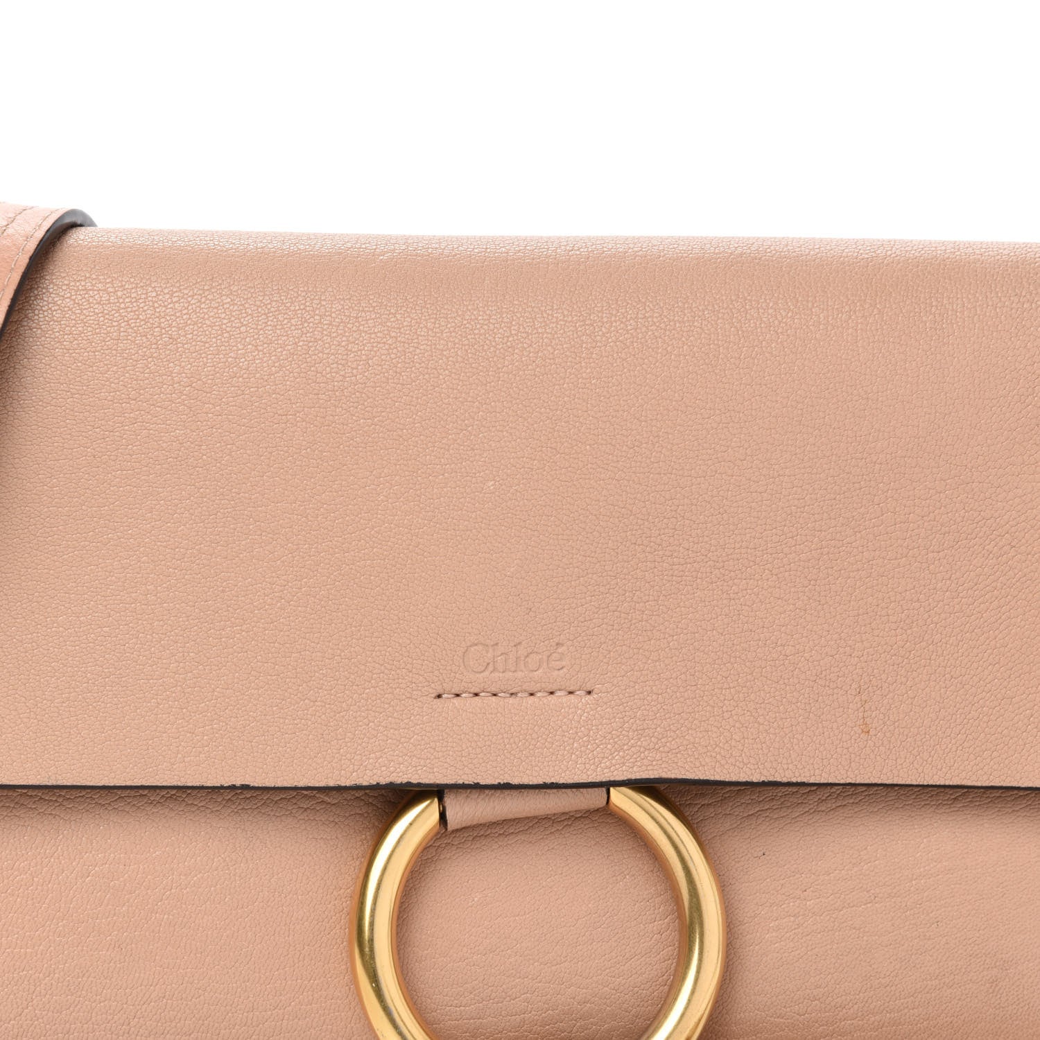 Chloe Goatskin Small Faye Shoulder Bag Biscotti Beige 16 of 16