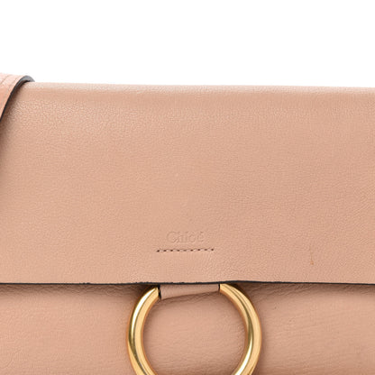 Chloe Goatskin Small Faye Shoulder Bag Biscotti Beige 16 of 16