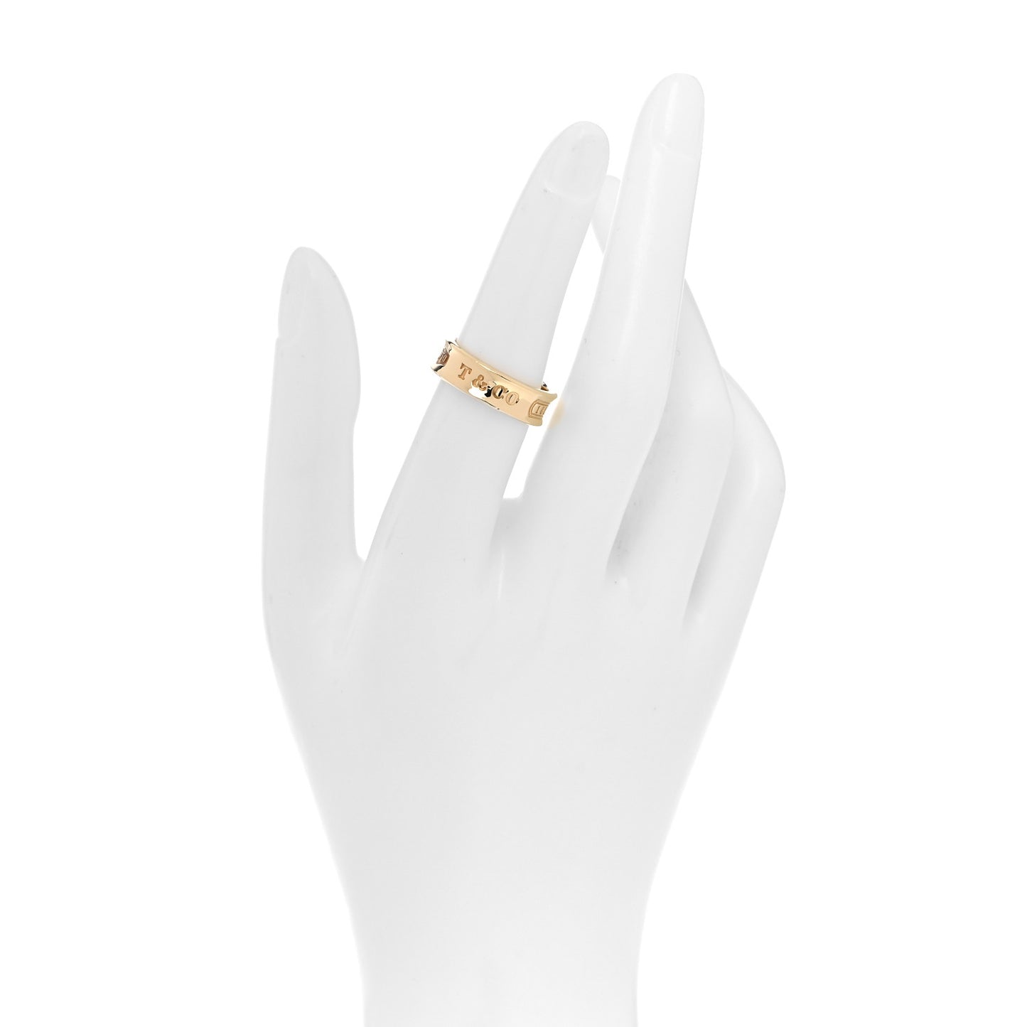 18K Yellow Gold 1837 Band Ring 54 6.75