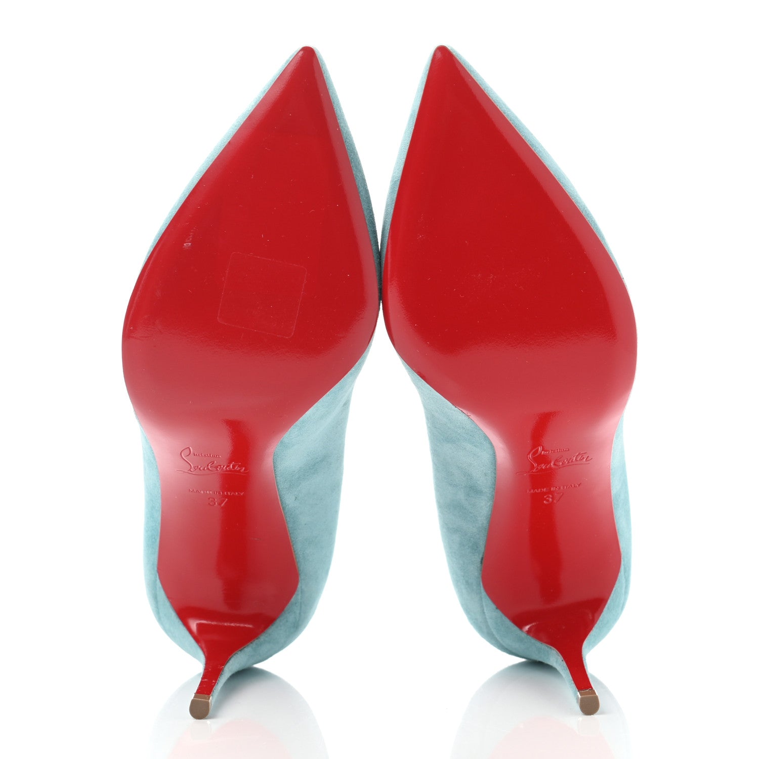 Christian Louboutin Veau Velours Pigalle Follies 85 Pumps 37 Noumea 5 of 9