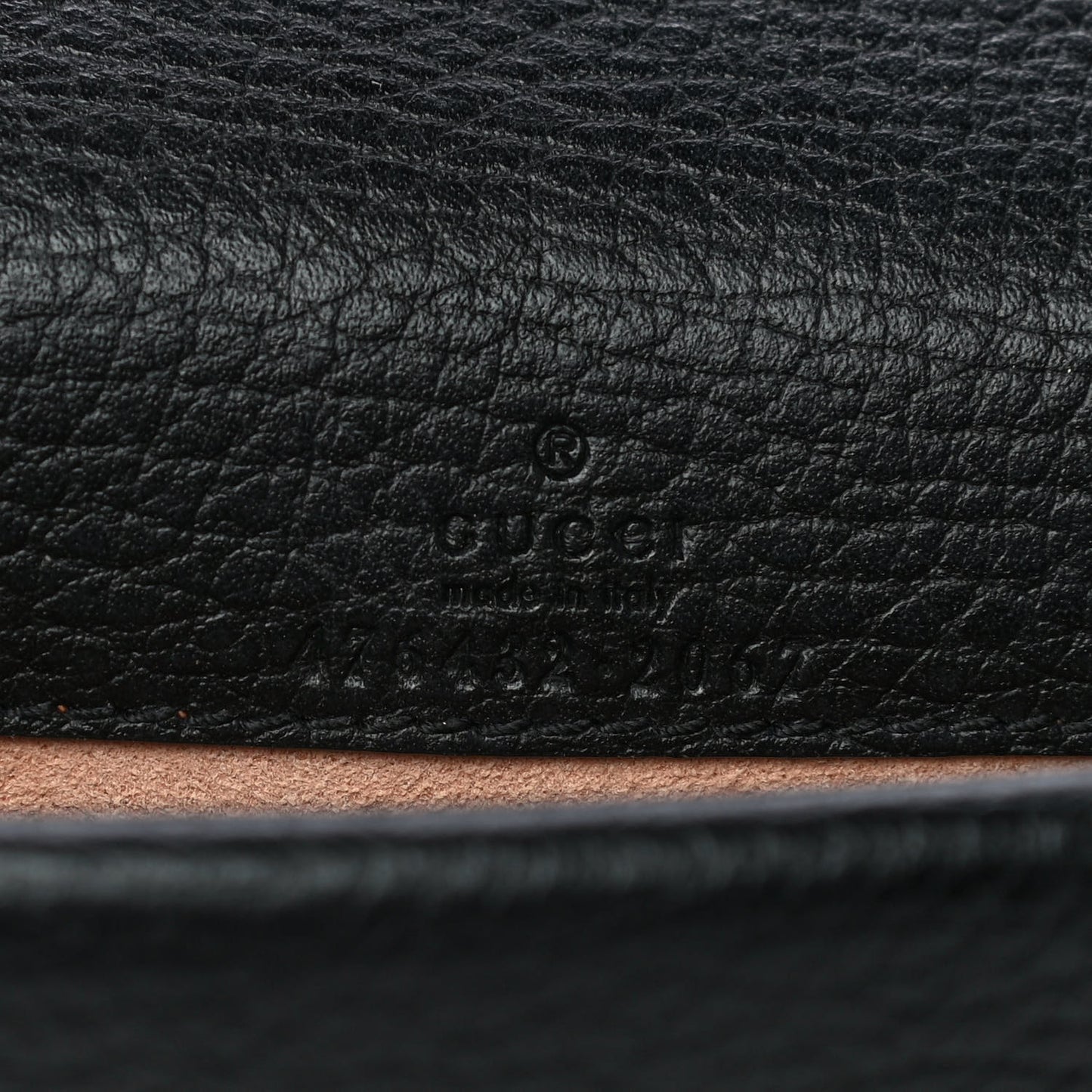 Calfskin Super Mini Dionysus Shoulder Bag Black