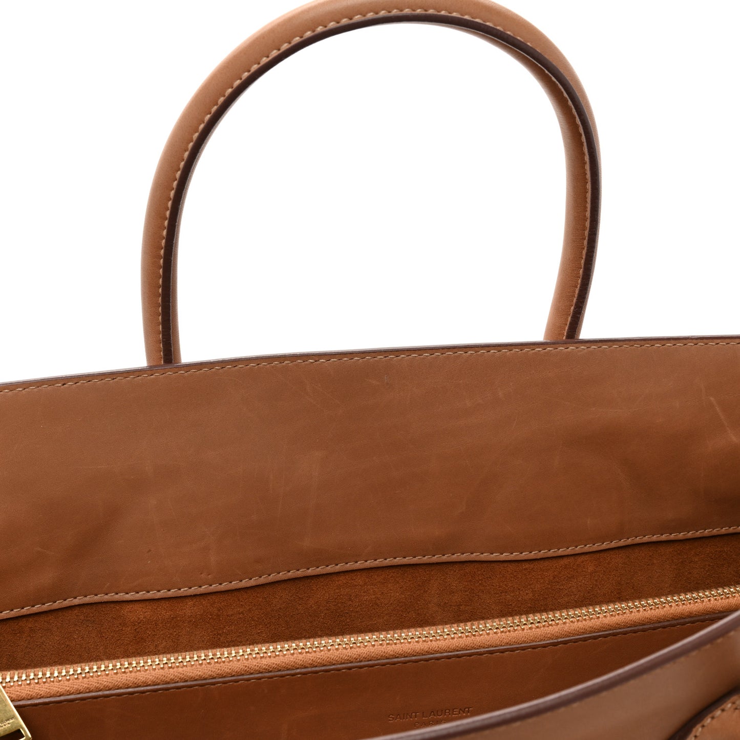 Smooth Calfskin Medium Supple Sac De Jour Brown