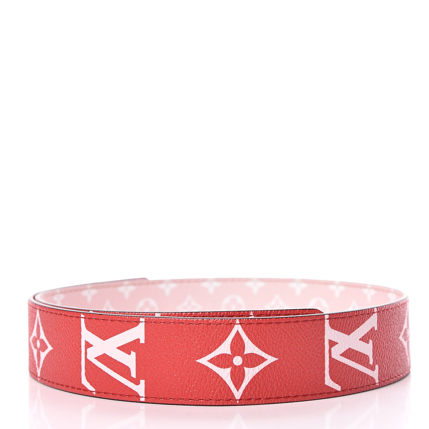 Louis Vuitton Monogram Giant Bandouliere Shoulder Strap Rouge 2 of 3