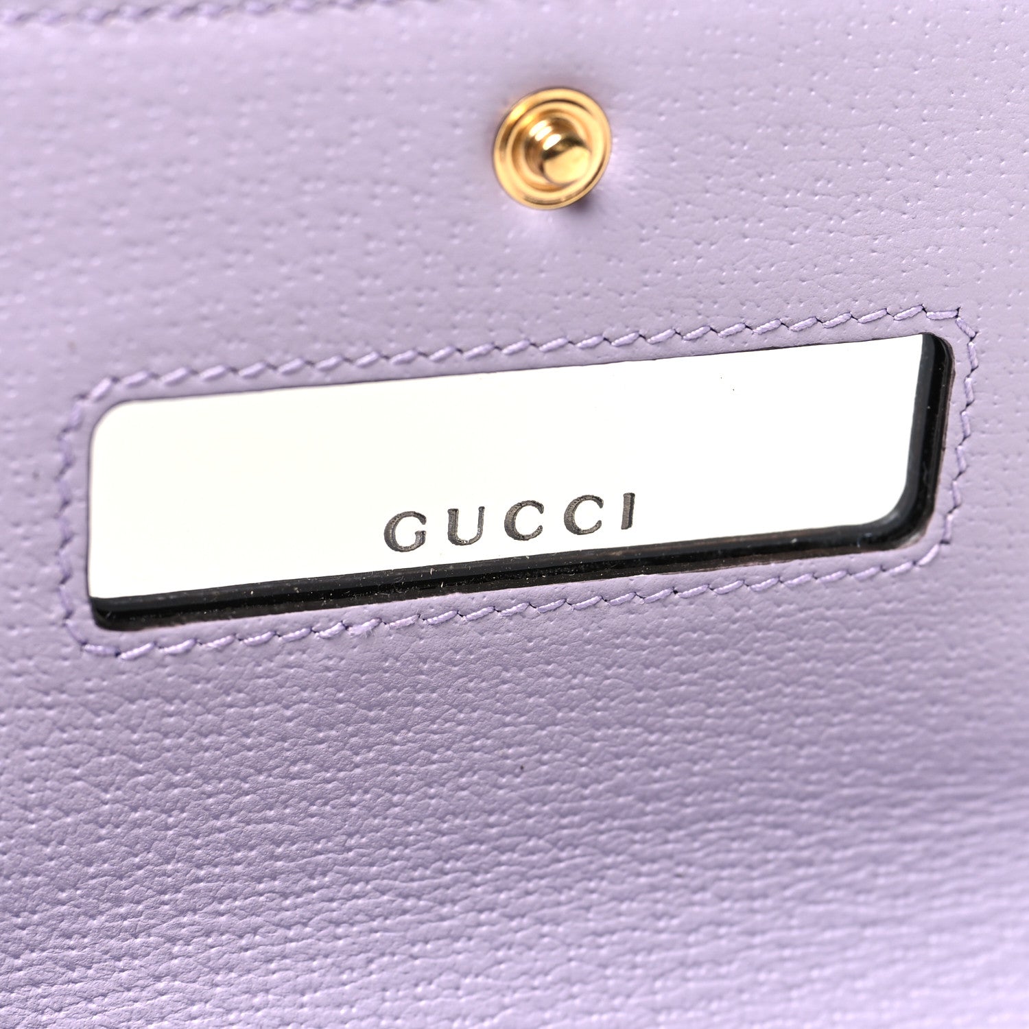 Gucci Monogram Jumbo GG Textured Dollar Calfskin Ophidia Continental Wallet On Chain Beige Lapis 6 of 11
