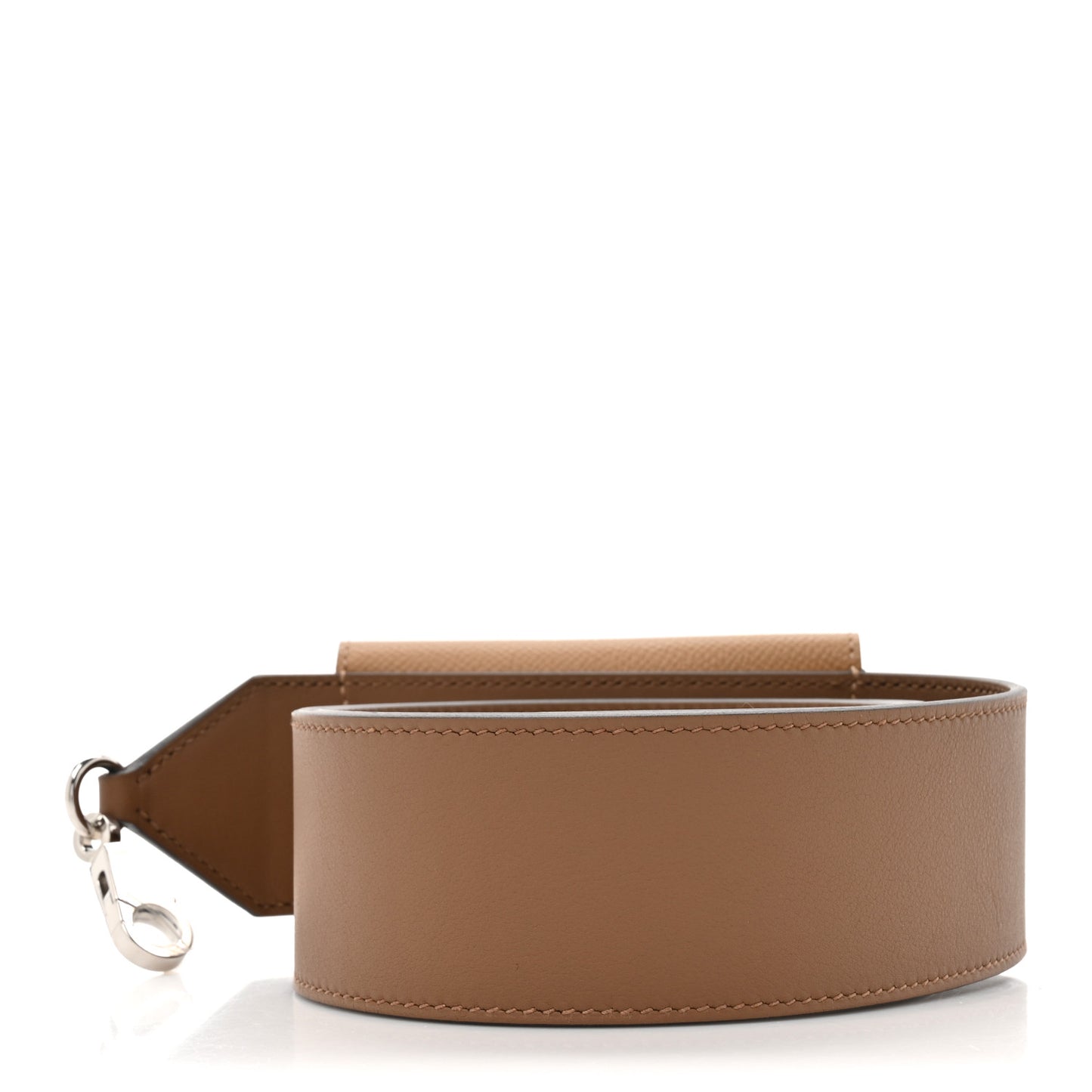 Swift Epsom Pocket Kelly Shoulder Strap Alezan Biscuit