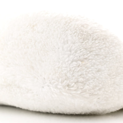 Prada Terry Cloth Mini Re-Edition 2000 Bag White Black 10 of 11