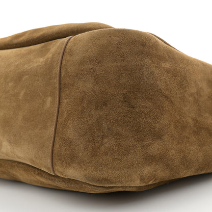 Saint Laurent Suede Le 5 A 7 Bea Tote Caramel Cognac 10 of 13