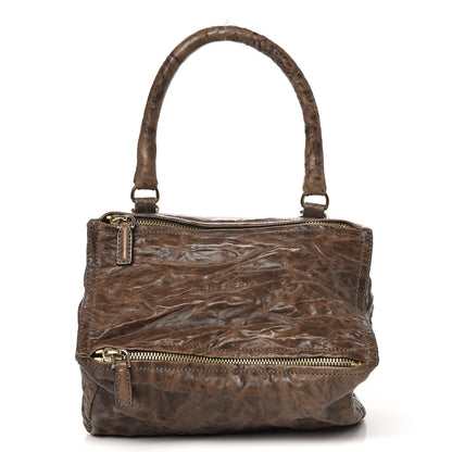 Givenchy Tumbled Sheepskin Small Pandora Charcoal 1 of 9
