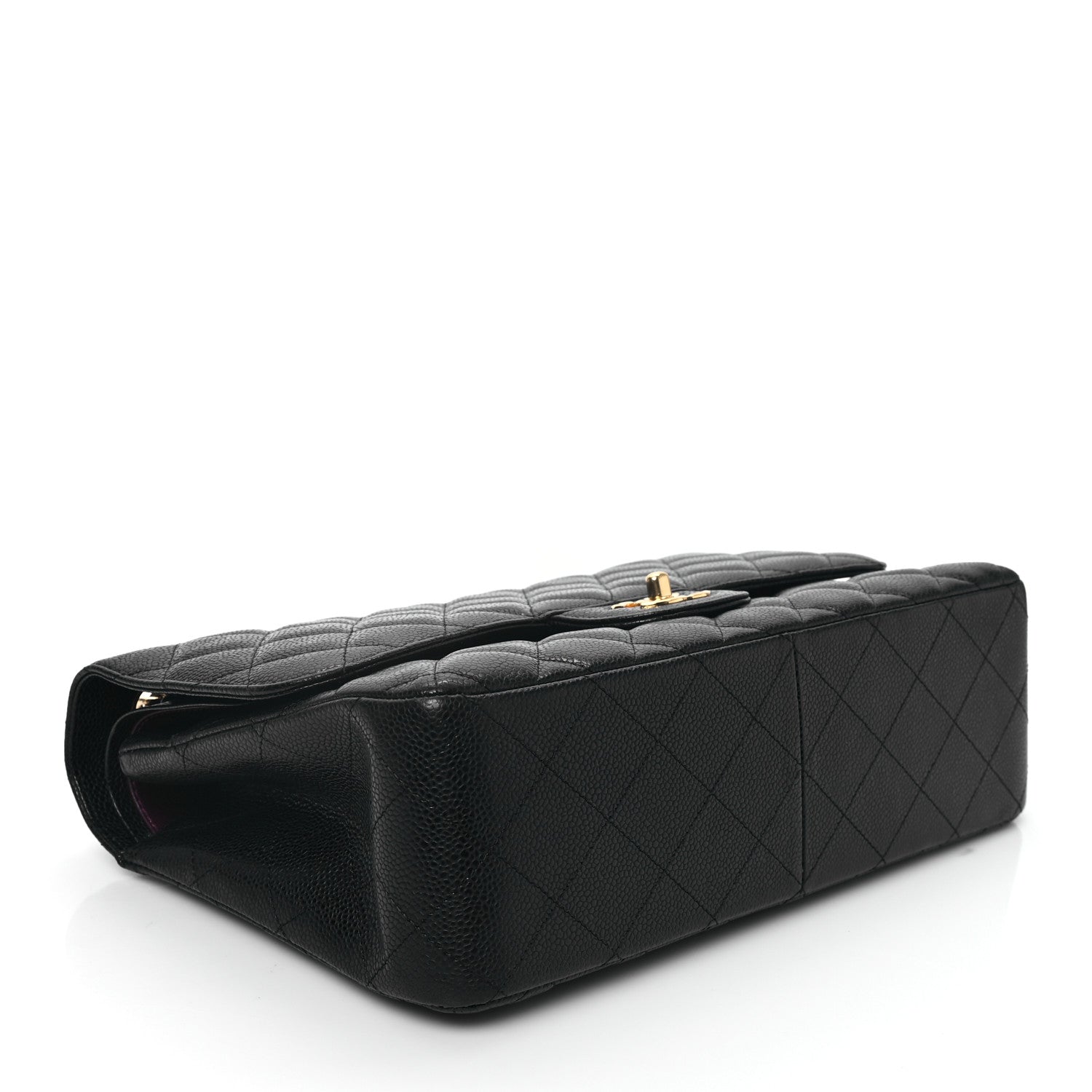 Chanel Caviar Quilted Jumbo Double Flap Black 4 of 11
